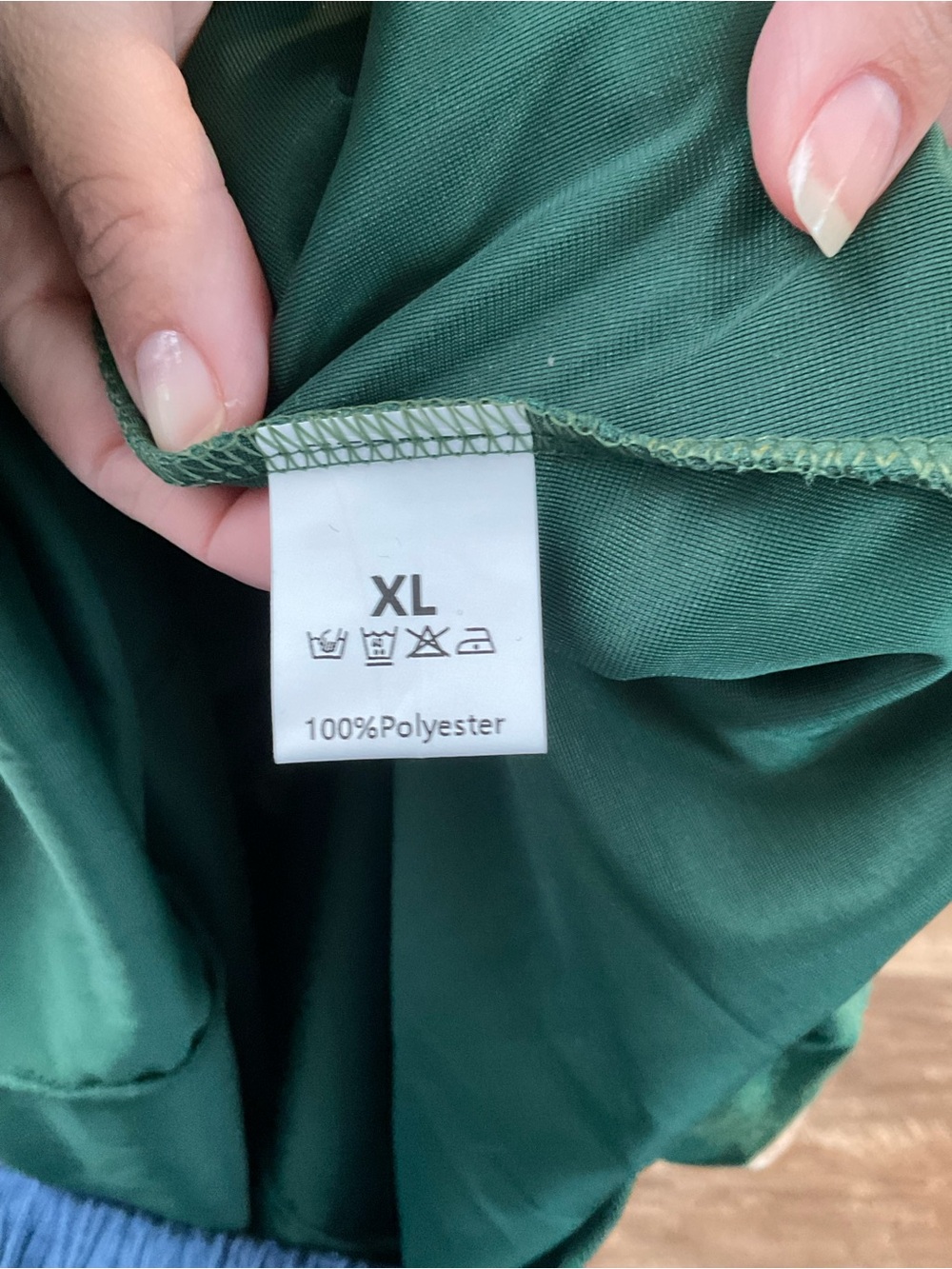 Renaissance Medieval Hooded Gown. Emerald Green Velvet Lace-Up Dress XL NWOT - Picture 8 of 8
